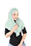 أوشحة مريحة من قماش الفيسكون - St 050 أخضر قاجلا - 2