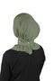 Viscose Fabric Scarf Crossed Lycra Shawl - Khaki - (St329), (Id 7832926) - 3