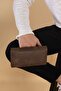 Sl-2161 Genuine Leather Unisex Portfolio Wallet with Phone Compartment - 4