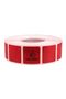 10 Mt Highlighter Reflector Vehicle Strip Tape - Tuvturk Approved, Red Cut Off Warning - 2