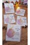 Welcome Baby 3 Theme Card Keychain Baby Gift Babyshower 10 Pieces - 2