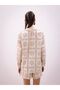Linen Shirt and Shorts Set - Sun Patterned - 5