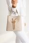 Women's Hand and Shoulder Bag - with Accessories - 3
