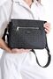 Women's Three-Compartment Crossbody and Shoulder Bag
