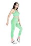 Women's Recovery Thin Strap Bra Lower Upper Fitness Set