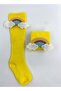Baby Girl Yellow Rainbow Figured Knee Socks - 2