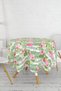Flamingo Pattern Digital Printed Modern Round Tablecloth - Diameter 140cm