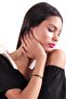 Women's Antique Yellow Plated Adjustable Bohemian Bracelet - 3