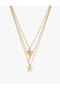 Multiple Chain Necklace with Sea Shell - 2