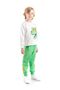 Boy's Dinosaur Printed Sweatshirt and Sweatpants Set 2 Pcs Ak2531 - 4