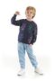 Boy's Robot Patterned Cotton Sweatshirt and Sweatpants Set - Ak2506 - 4