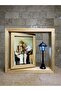 Handmade Wooden Rotating Frame with New Street Lamp - 2