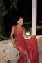 Long Red Glitter Evening Dress - ATE7689 - 4