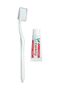 25 Pieces of Toothbrush Set with Lid Hotel Type Toothbrush and 10 gr Toothpaste 2 Pack