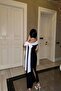 فستان Brianna متوسط الطول بلونين - ATE-0774 - 5