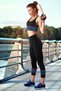 Energy High Waist Stretch Seamless Sports Leggings - 2