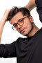 نظارات فانير مات باللون البني المقاومة للضوء الأزرق (نظارات شاشة الكمبيوتر) - 3