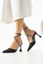 Hector Glass Crumbs Ankle Wrap Heeled Shoes - 3