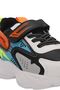Nabil unisex child Sneakers shoes black / white - 4