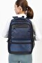 Bellows Notebook Laptop 15.6 Inch Daily School Backpack Waterproof Fabric Dada 07 Navy Blue - 3