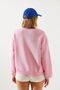 Women's Pink Embroidered 3 Thread Sweatshirt 60251800 - 6