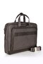 Pirre Cardin 01Pc00111 Vegan Briefcase Notebook Bag Water Resistant Grey - 4