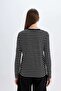 Regular Fit Crew Neck Striped Casual Long Sleeve T-Shirt A9254Ax24Au - 6