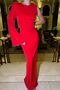 Red Jack One Sleeve Long Dress ATE-0933 - 2