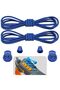 Smart Laces, Practical Elastic Shoelaces, Sports, Children'S, Classic and Boot Laces, Navy Blue 1 Pair - 2