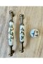 Porcelain Furniture Drawer Cloakroom Kitchen Cabinet Handle - 4