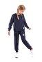Cotton Sweatshirt and Sweatpants Set for Girl - Ak2529 - 3