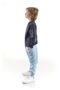 Boy's Robot Patterned Cotton Sweatshirt and Sweatpants Set - Ak2506 - 7