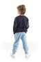 Boy's Robot Patterned Cotton Sweatshirt and Sweatpants Set - Ak2506 - 8