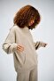 Women's Timeless Oversize Mink Hoodie Sweatshirt - 3