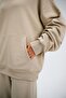 Women's Timeless Oversize Mink Hoodie Sweatshirt - 5