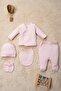 Solid Color Organic Cotton Boxed 5 Piece Hospital Discharge Set - 2