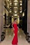 Red Dominic Rose Dress ATE-0917 - 4