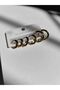 Stainless Steel 6-Piece Hoop Earrings - 4