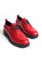 Ernila Shoes Genuine Leather Women's Lace-Up Loafer Shoes - 4