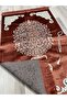 Velvet Glitter Woven Dowry Gift Prayer Rug Set with Prayer Beads - 5