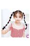 Set of 100 Soft Colorful Mini Towel Rubber Hair Clips with Bags - Soft Elastic Hair Clips for Women and Children - 5