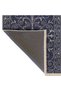 Alya Collection Antique Look Navy Blue Patterned Woven Base Modern Decorative Carpet Alya37 - 4
