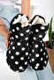 Polka Dot Women's Slippers Home Shoes Home Boots