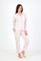 Fashion Line Women's Combed Cotton Long Sleeve Pajama Set 2776 - 5
