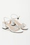 Ventron Series Stone Ankle Strap Women's Heeled Evening Dress Shoes - 3