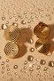Snail Gold Earrings - 5