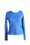 724104_Women's Long Sleeve Basic Crew Neck Body Shirt - 100% Cotton Badi