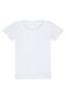 6 Pieces of Girls' Cotton Ribbed Collar with Lace Detail, Flexible and Comfortable Short Sleeve Undershirt (Undershirt)