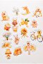 Cute Sparkle of Dream Yellow Sticker - Scrapbook, Journal, Planner