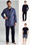 U.S. Polo Assn. Men's 5-Piece Robe / Pajama Set - Mer.12.Dd.92/Us.O.Polo